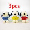 Hot Selling 3pcs 18cm Plush Doll Cartoon Snoopy Dog Cute Doll Snoopy Plush Toy Birthday Gift
