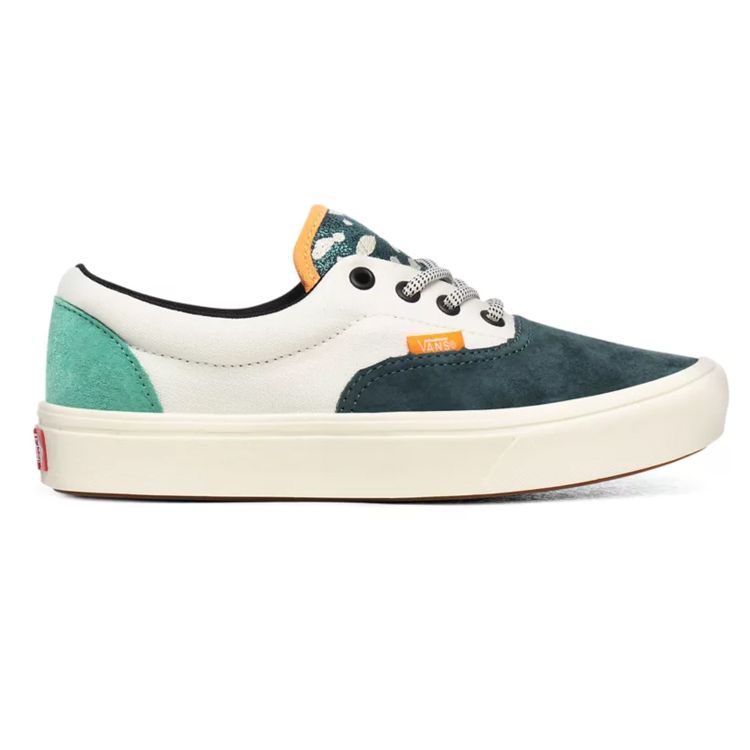 Vans Bugs Comfycush Era Retro Low-Top Casual Skate Shoes Unisex Sneakers White Green VN0A3WM9WWF