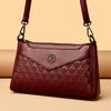 Handle Bags Womn Retro Handbag PU Leather Shoulder Totes Underarm Vintage Top Handle Bag Female Small Subaxillary Bags