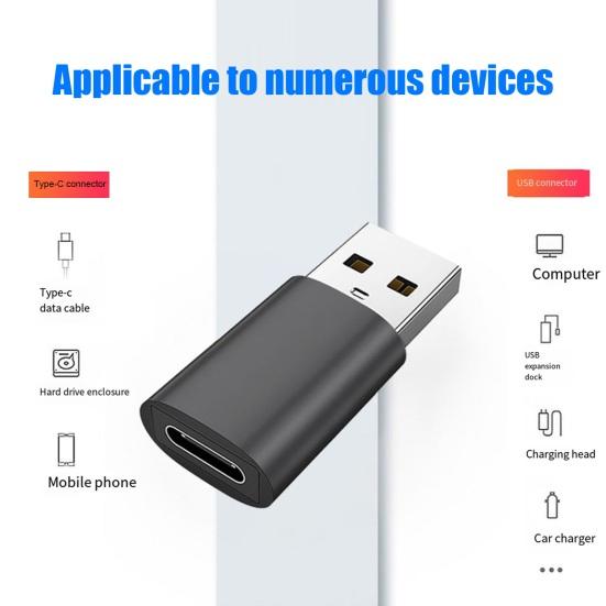 5Pcs Type-C To USB 3.0 Adapter USB-C Female To USB Male Converter with Fast Charging And Data Transfer Universal USB-C Connector
