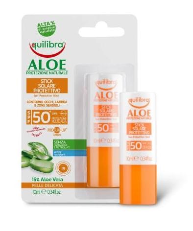Equilibra Aloe SPF 50+ Sun Stick, 10ml