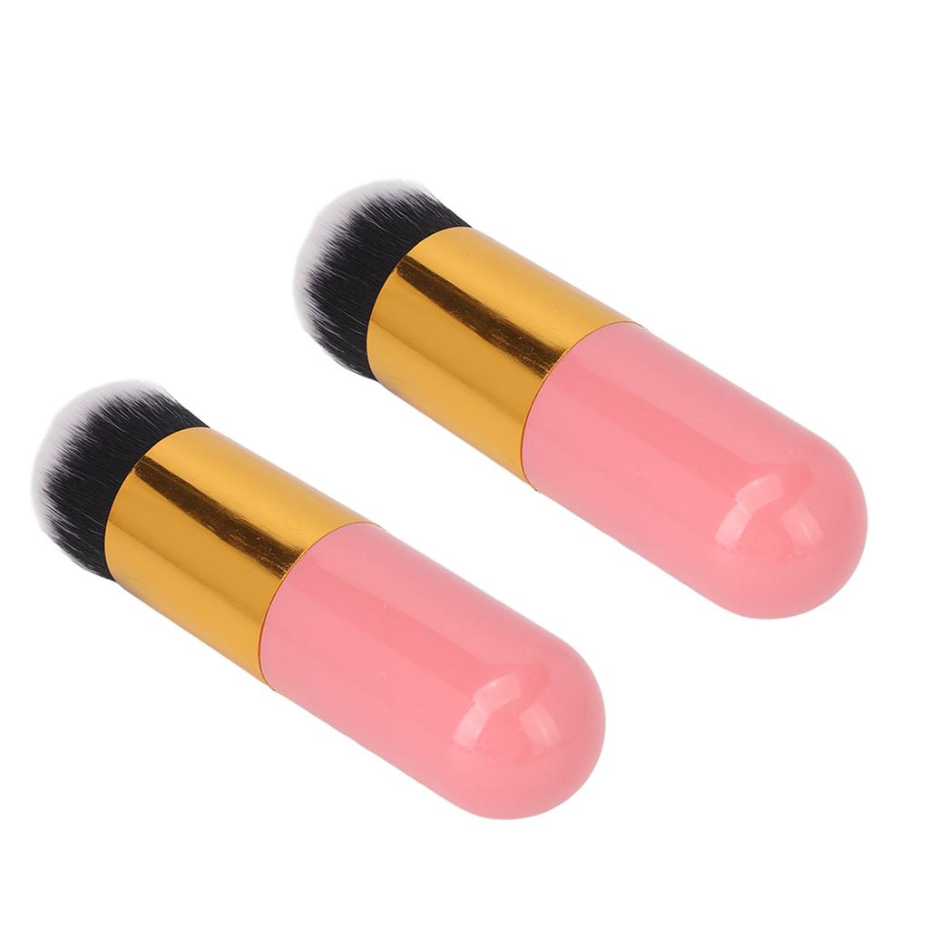 Pędzel do podkładu Lekki Przenośny Gęsty Syntetyczny Miękki Włos Pędzel do Kosmetyków do Blendowania Płynnego Kremowego Pudru
