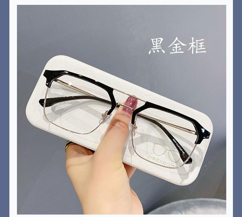 

New Metal Double Beam Photochromic Sunglasses For Men Drive Night Vision Glasses Fashion Shade For Men Women CHANGE TO YELLOW