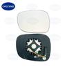Car Wide Angle Heated Mirror Glass with 4P Connector Adjustment for BMW X1 E84 (2009-2012) X3 F25 (2010-2014)