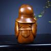 Chinese Antique Boxwood Carved Figure Statue Exquisite Figurines Home Decor Art