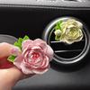 Jasmine Car Air Freshener & Vent Decoration - Stone Fragrance Flower Ornament for Women
