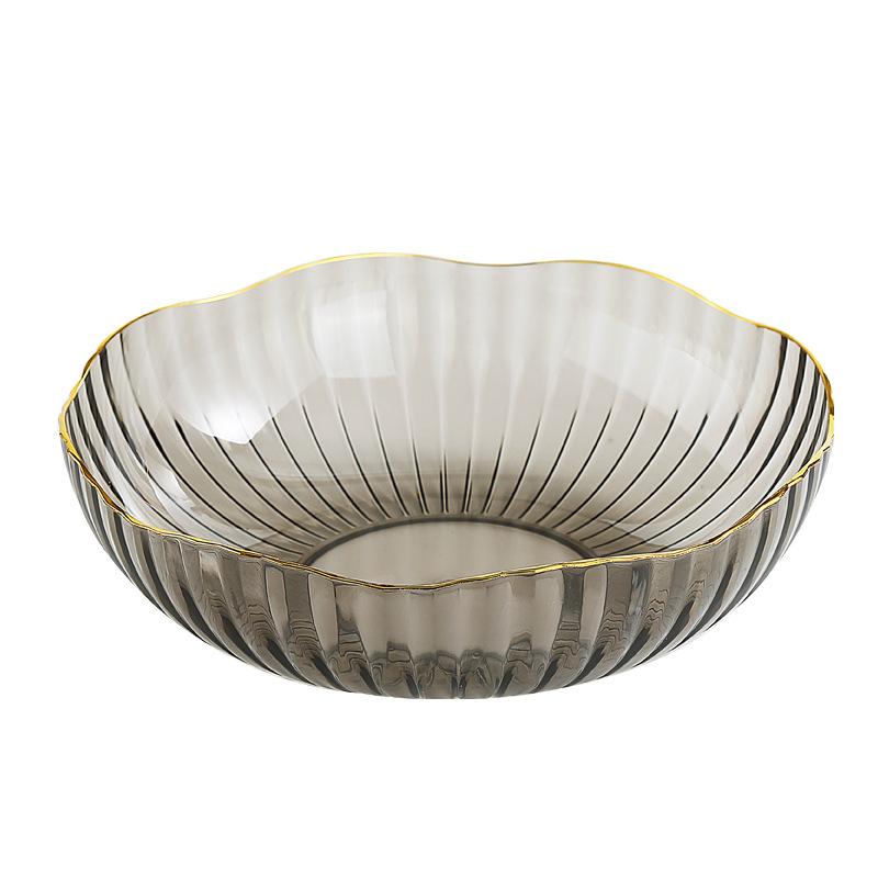 High-Grade Fruit Plate, Household Living Room Fruit Plate, Light Luxury Fruit Basin, High-Grade Snack Plate, Candy Display Plate