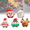 Christmas Plush Toy Santa Claus Snowman Deer Doll Stuffed Animal Xmas Decor
