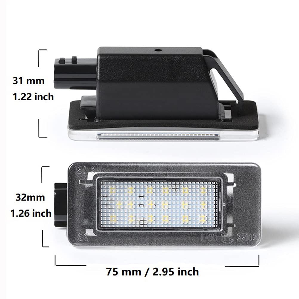 C27 Serena LED License Lamp, License Lamp, Nissan, Serena, C27 Series, Previous Period, Application/Compatible