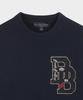 BROOKS BROTHERS [Heritage] Artwork Sweater (Navy) (Bbwrmhf407)