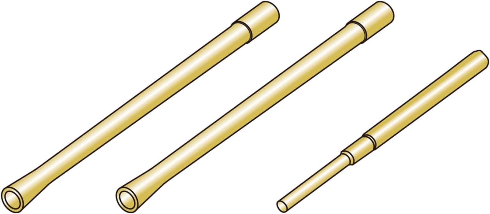 

Fine Molds набор аксессуаров для масштабной модели самолета для истребителя Zero 20-мм пулемет и ПВД AC93 пластиковый набор 1/48 трубка, (самолет) золотой