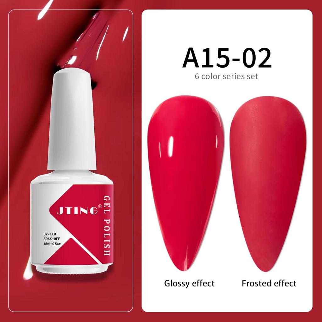JTING Wholesale Professional Nail Supplies Soak off Gel Polish Custom Private Label Hema Free Colors Gel Nail Polish Uv Led Gel