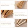 10Pcs Mini Red Rope Straw Dollhouse Decor Micro Landscape Decorations Accessories