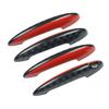 Door Handle Cover For MINI R60 Countryman Cooper S 2011-2016 PC Plastic Protective Case Cars Accessories Red Checker JCW Gold
