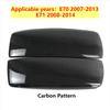 E70 E71 Car Center Console Armrest Box Panel Trim For BMW X5 E70 2008-2013 X6 E71 2008-2014 Storage Box Cover ABS Carbon Fiber