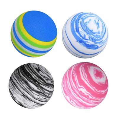 10Pcs Soft EVA Elastic Golf Balls for Indoor/Outdoor Golf Practice Sponge Practice Golf Balls Garden Golf Training Balls