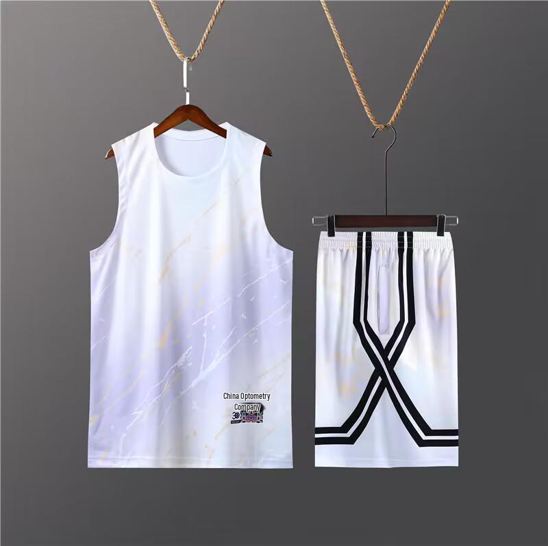 

Персонализированный баскетбольный комплект формы для взрослых и детей - Мужская и женская соревновательная спортивная одежда 3XL