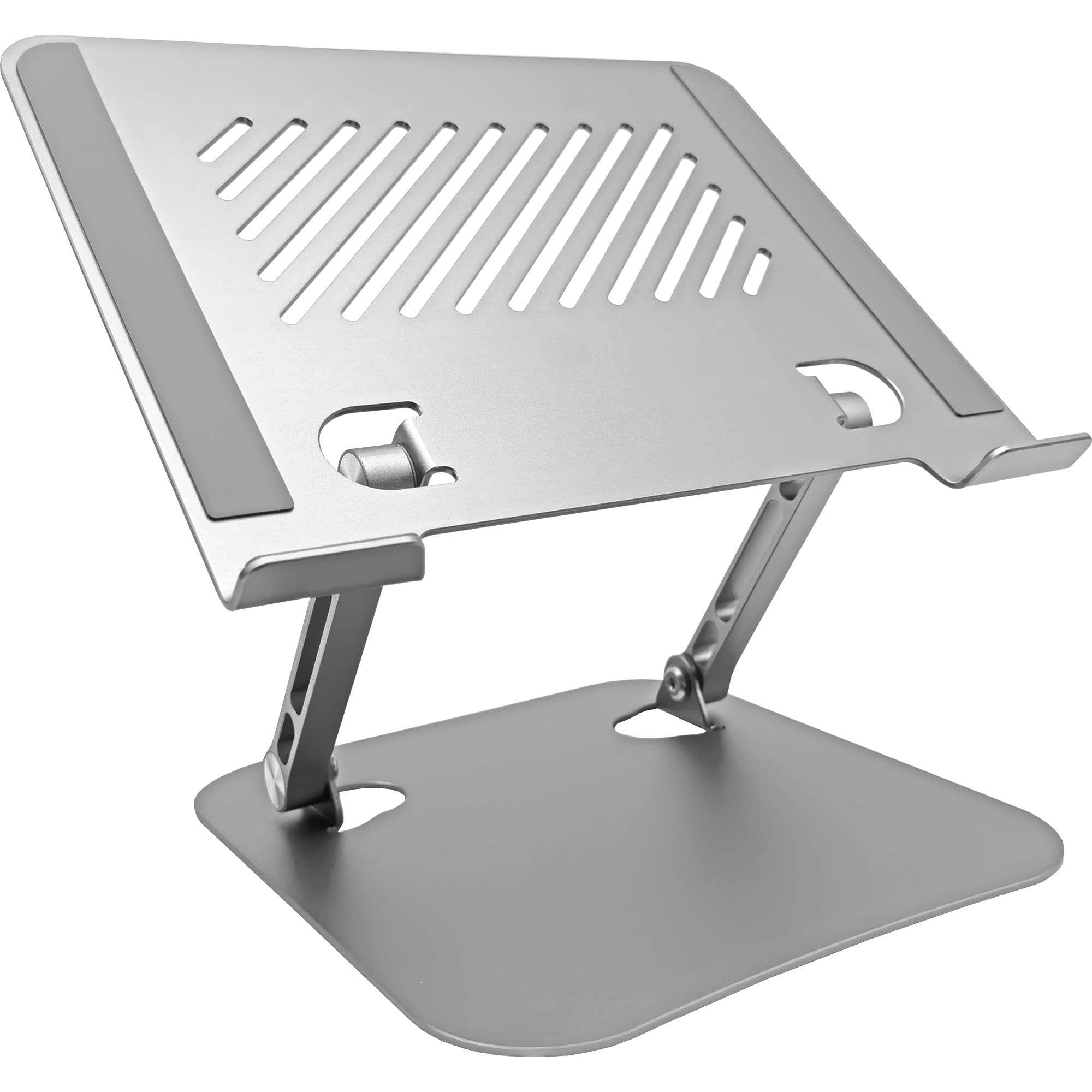 

Laptop Stand Silver Laptop Stand Tablet Stand Pasoul Adjustable Improves Posture Relieves Back Back Foldable Computer Stand Made of Aluminum Alloy