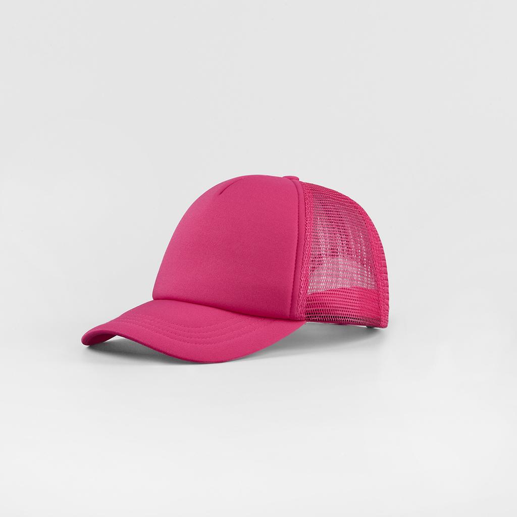 High Quality Custom Puff Printed 5 Panel Mesh Trucker Hats Foam Snap Back Adjustable Cap Striped Fashion Design Unisex