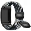 Nylonklockarmband för Whoop 5.0 Armband Vävtyg Klockarmband med Skydd för Whoop 4.0 Sportarmband Magnetiskt Band