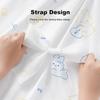 Jtrip Disposable Bedding Set for Travel: Thickened Hotel Bedding Set Including Sheet, Duvet Cover, Pillowcases, And Protective Cover - Four-Piece Set