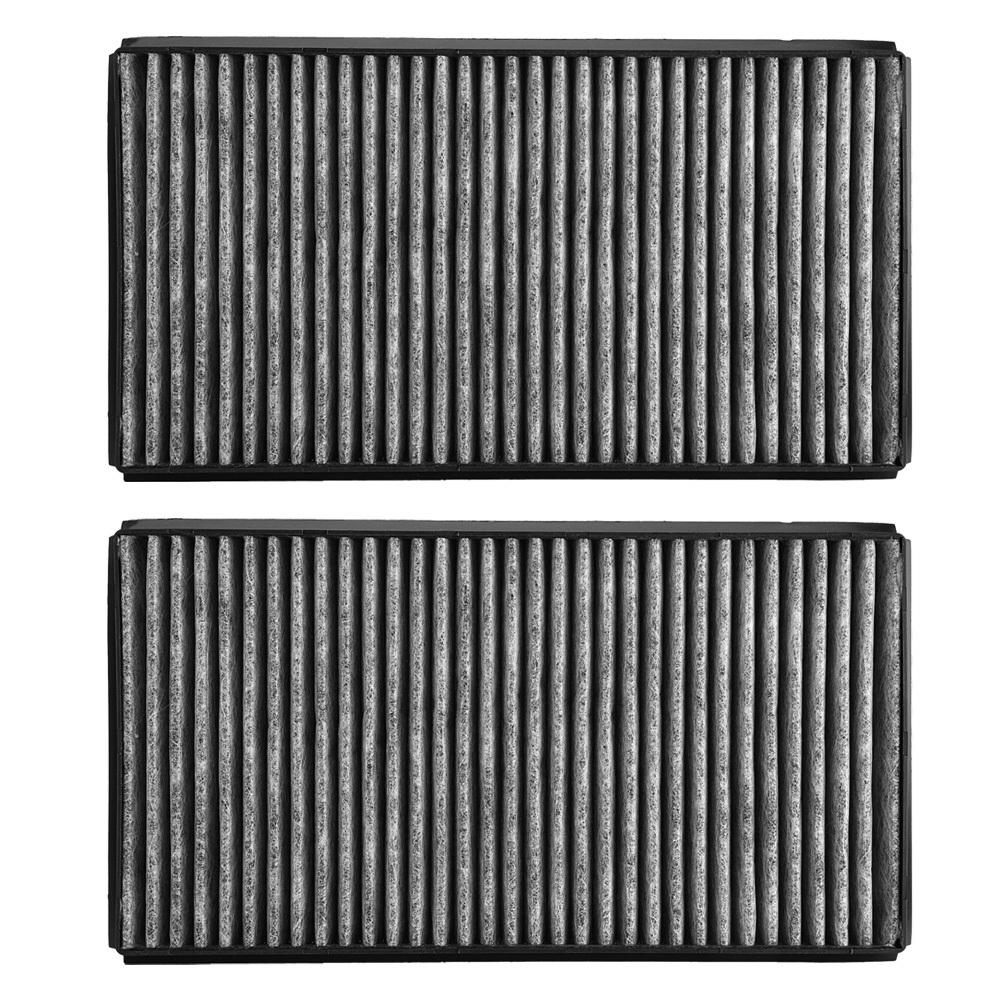 2pcs Cabin Air Filter Set For E60 528i 535i 535xi 545i 550i 650i M5 M6