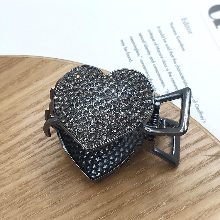 Luxury Alloy Rhinestone Hair Claw Clip for Women – Anti-Collapse Hold