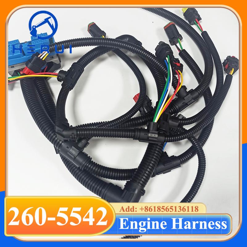 C6.6 Engine Wring Harness For E323D Excavator Parts Wire 260-5542 2605542