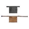 11.61x8.66inch Multifunctional  Heavy Duty Waxed Canvas Multi Pocket Tool  Apron Rivets Apron Tool Belt Bas