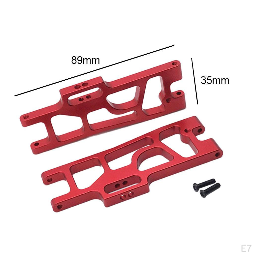 2 Pieces Metal Rear Lower Swing 1:10 1:12 RC Car Model 12404 12401 Replaces Part Upgrade Parts