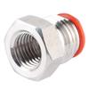 19/32 Zoll‑18 UNF Bierfass-Anschlüsse 1/4 Zoll FFL Fass-Adapter Stecker-Adapter Anschluss Bierfass-Teile