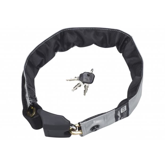 Hiplok Antivol chaîne Lite Superbright Femme schwarz/reflect