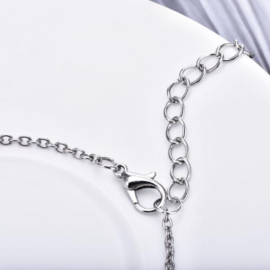 Damarmband Ros Justerbar Kedja Smycken Galvaniserad Långvarigt Armband för Fest