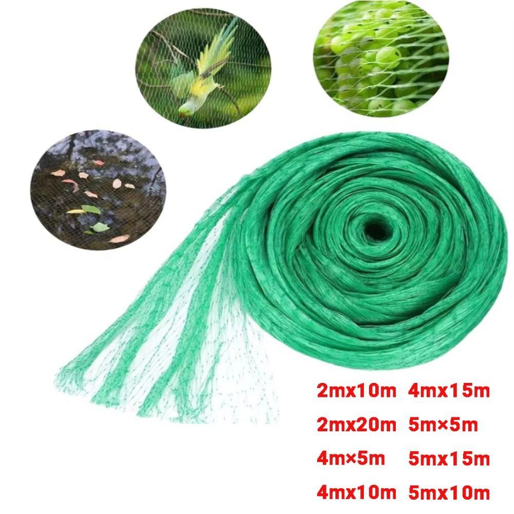 Multi Purpose Bird Netting Reusable Bird Protection Mesh Braided Cord Netting Poultry Breeding