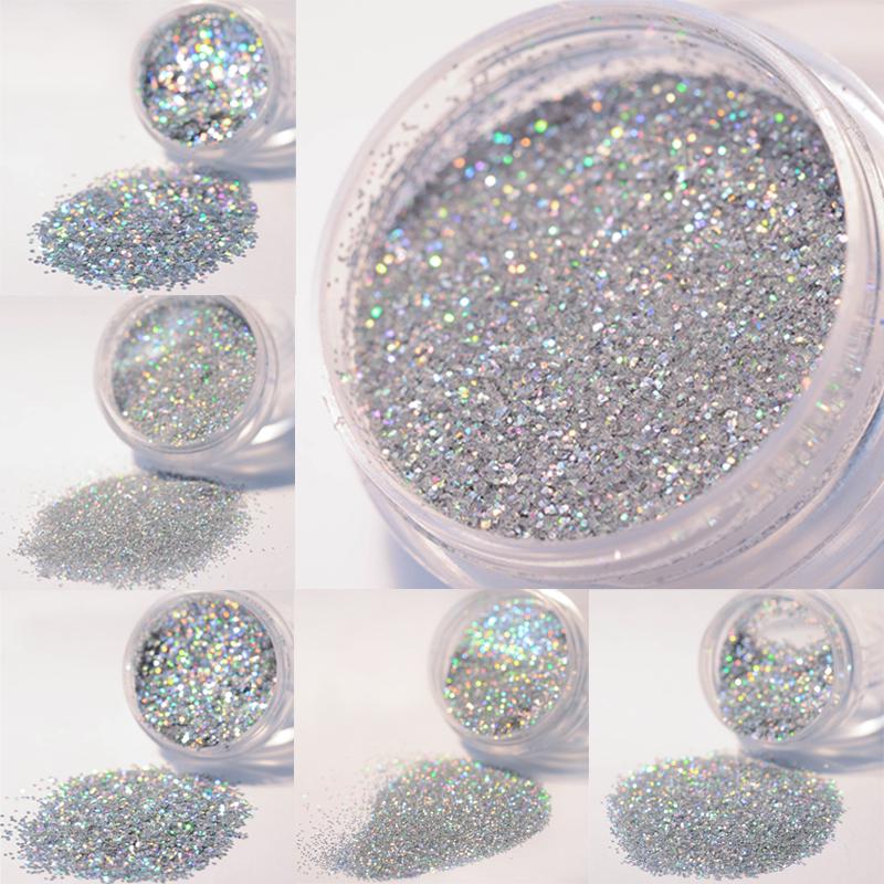 

1 коробка 3 г блестящий порошок для дизайна ногтей Блестящая пудра для украшения ногтей