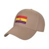 New Spanish Republican Flag Baseball Cap Custom  Golf Hat Luxury Women Cap Unisex Womens