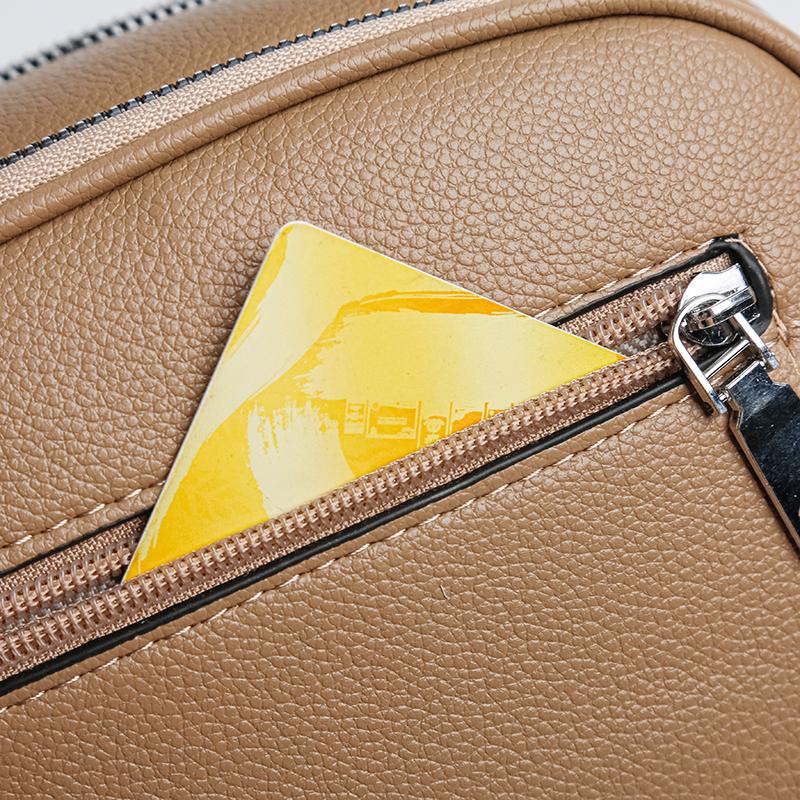 New Handbag Mini Small Round Bag Fashionable Shoulder Bag Simple Messenger Bag