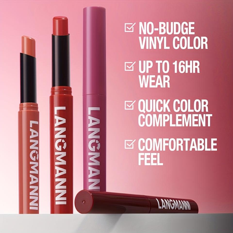 12set Lip Liner & Lipstick Set, Matte Effect and Moisturizing, Soft and Silky Touch, Create Full Lips, Waterproof Formula.