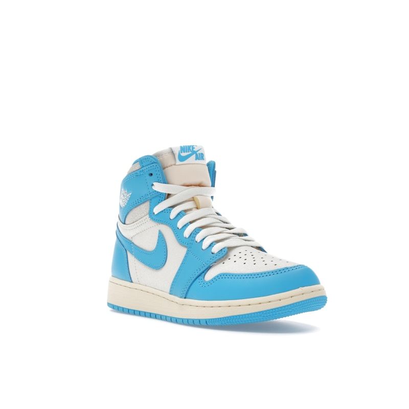 Air Jordan 1 Retro High OG GS UNC Reimagined Kids Sneakers Blue Dark-Powder-Blue Sail FD1437-402
