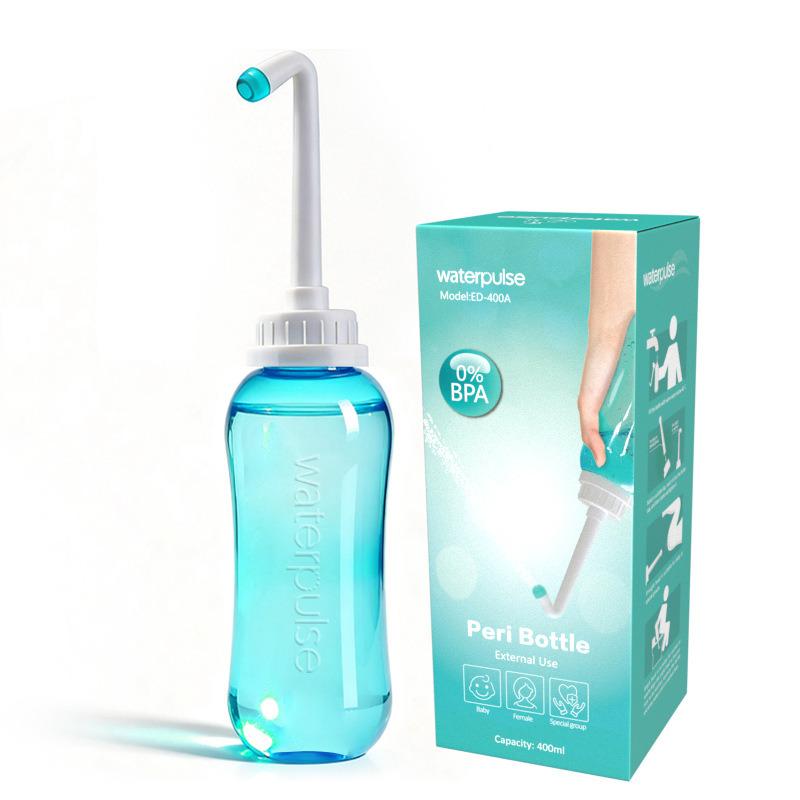 Waterpulse 400ml Handheld Bidet Shattaf For Postpartum Care Perineal Cleaning And Feminine Hygiene Portable Squirt Bottle