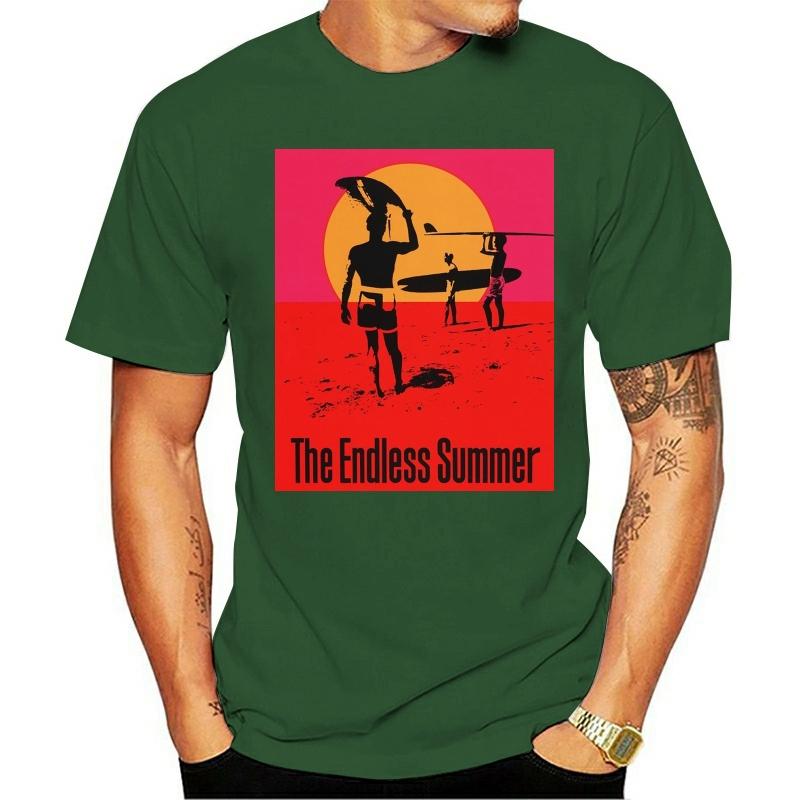 The Endless Summer 60s Movie Mens Black T-Shirt Size S To 3XL TEE Shirt  Light - Men s Summer Cotton Graphic Tee S разноцветный
