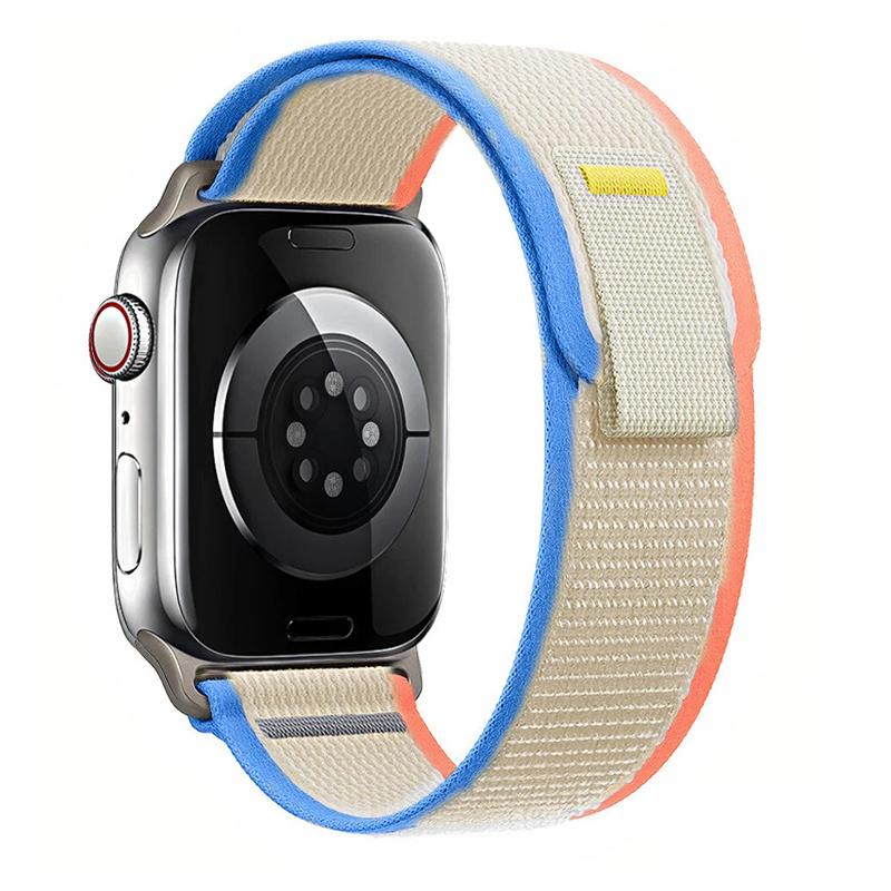 Nylonband für Apple Watch Band 49 mm 44 mm 40 mm 45 mm 41 mm 42 mm 44 45 49 mm Correa Armband iWatch Ultra Serie 7 6 5 3 SE 8 Armband
