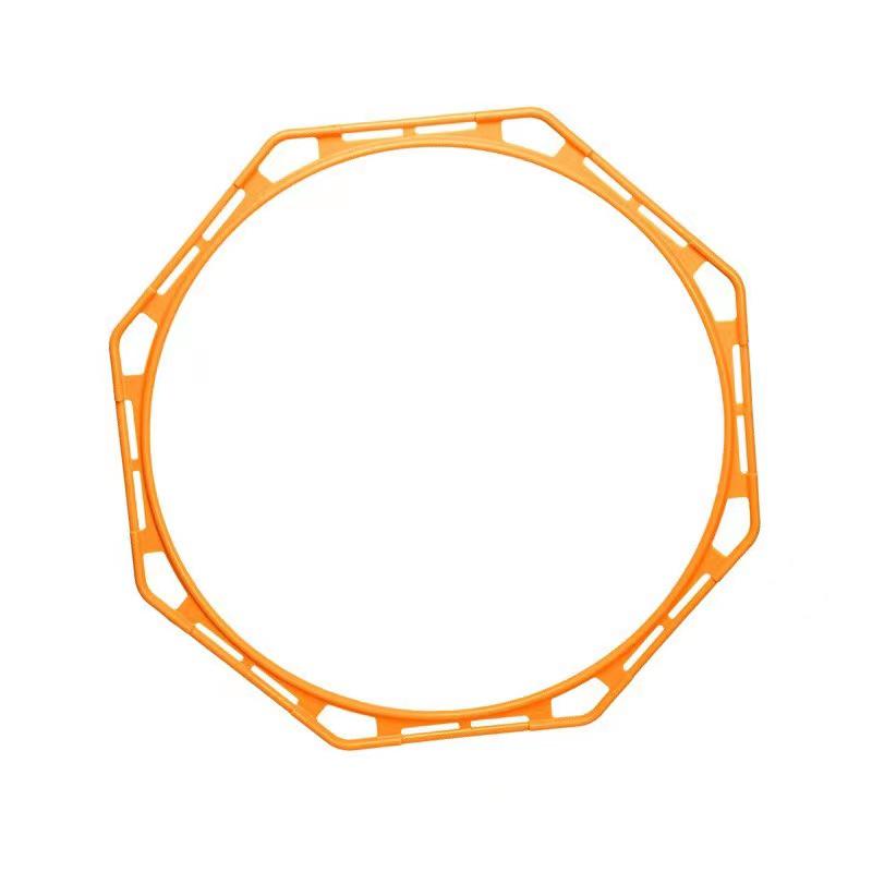 Hexagonal Agility Ring: Multi-functional Training Aid for Kids' Fitness and Sports