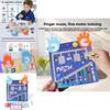 Wooden Montessori Number Teaching Aids Magnetic Bead Maze Counting Board For Kids Educational Toy