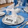 50Pcs Small Tent Card Wedding Name Cards Dining Table Decorations Seat Card Place Cards
