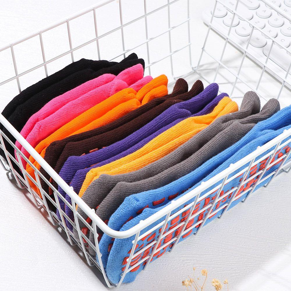 Gekämmte Baumwolle Yoga Rutschfest Kinder Bodensocke Neugeborene Baumwollsocke Herbst Wintersocken Babysocken