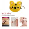 1pc 150cm Mini Tape Meter Tape Tailor Ruler Keychain Measuring Tape Clothing Size Tape Measure Portable Sewing Tools Accessory