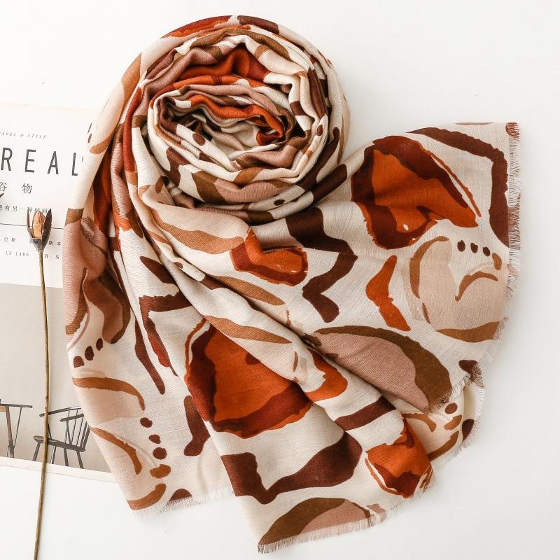 New Fashion Women Scarf Summer Beach Shawl Cotton Linen Feeling Tassel Pashmina Muslim Hijab Wrap Lady Viscose Scarf