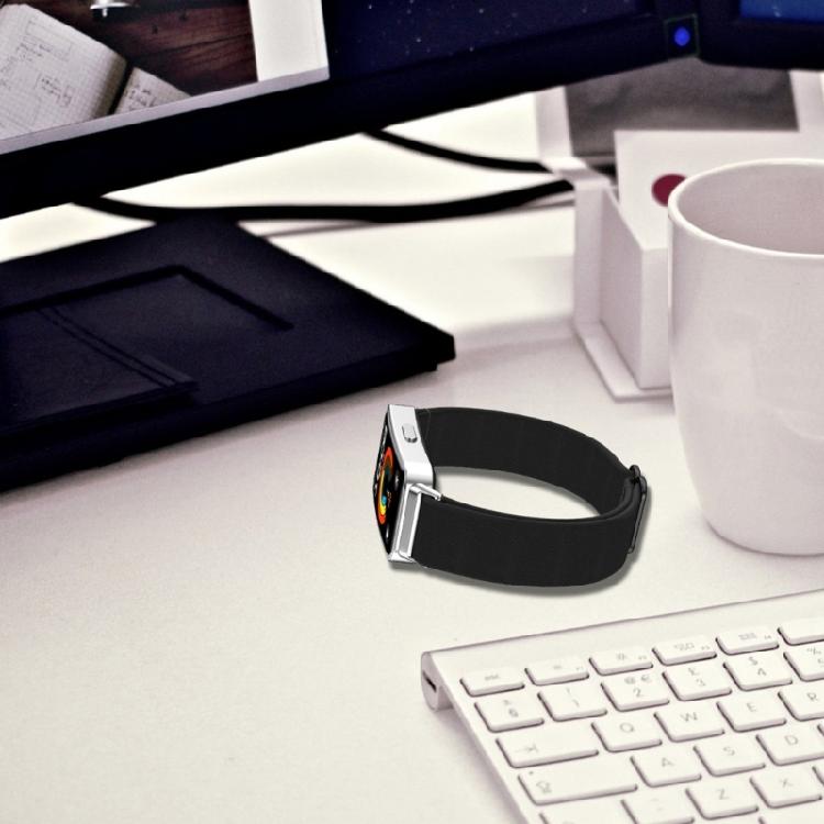 Comfortable Elastic Bracelets Watchband for Band 8 9 10 Adjustable Nylon Watch Strapped Belt for Daily Activity