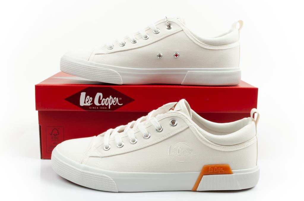 Lee Cooper Canvas White Men [LCW-26-31-4384M] Size 43